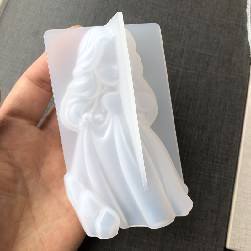 3D かわいいプリンセスシリコーンキャンドルモールド天使の女 - Candle Making Tutorial のレビューと価格