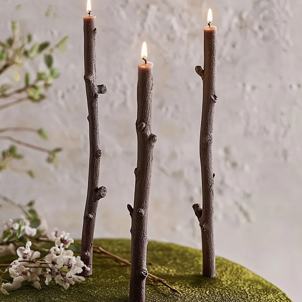 DIY 長い枝の形をしたキャンドルシリコンツリーブランチエポ - Candle Making Kit Diy のレビューと価格
