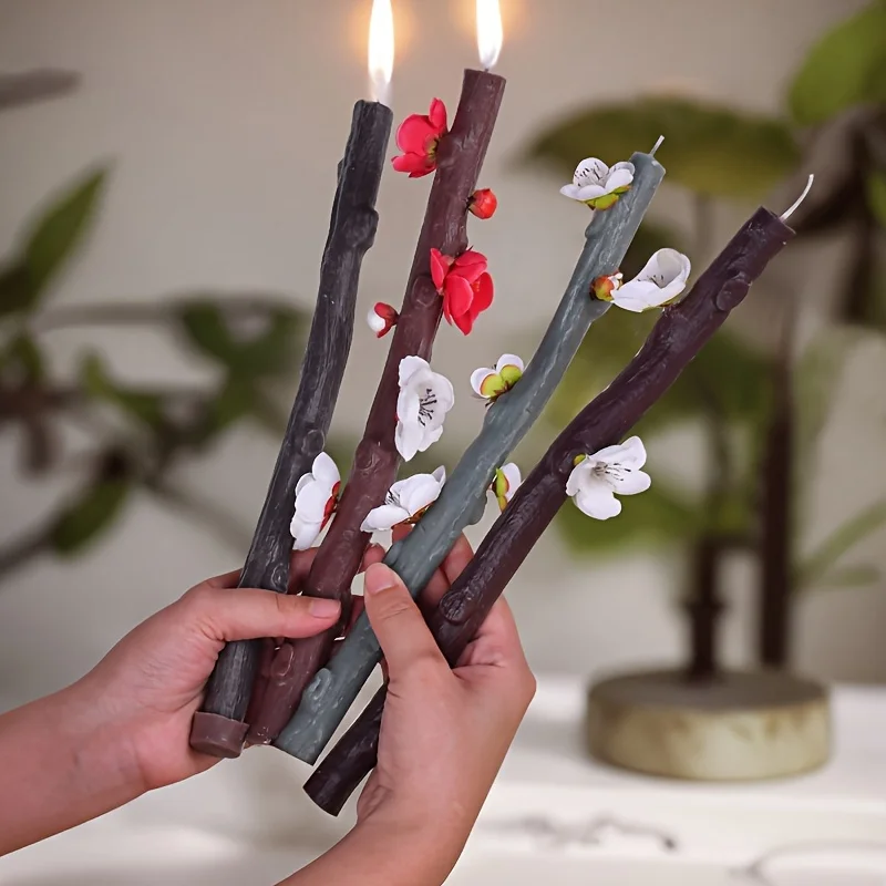 DIY 長い枝の形をしたキャンドルシリコンツリーブランチエポ - Candle Making Kit Diy のレビューと価格