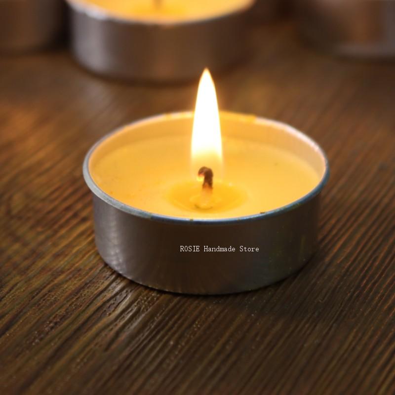 空のティーワックス丸型アルミボックス100ウィックステッカー - Candle Making Supplies Wholesale のレビューと価格