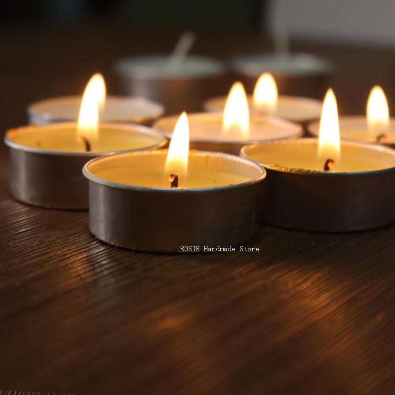 空のティーワックス丸型アルミボックス100ウィックステッカー - Candle Making Supplies Wholesale のレビューと価格