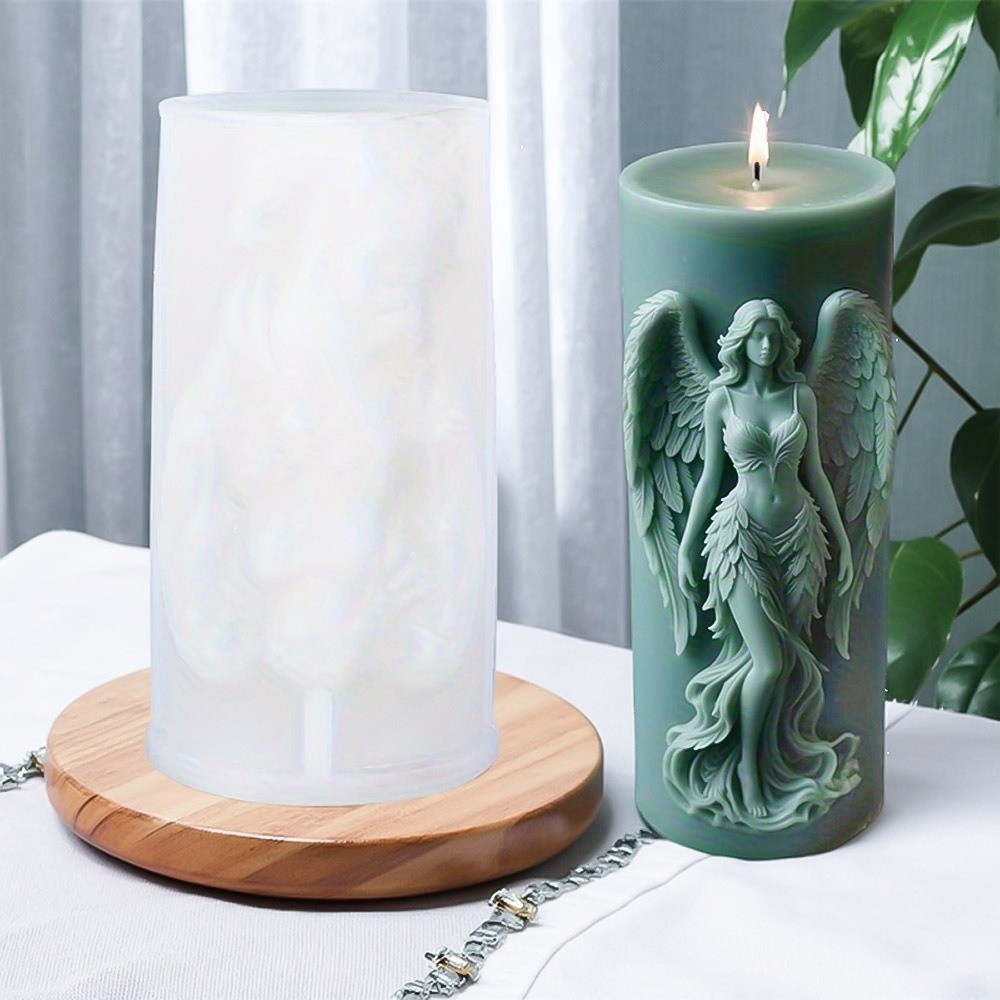 新しいシリコン製アロマキャンドルモールド 3Dゴシックスタイ - Candle Making Supplies Wholesale のレビューと価格