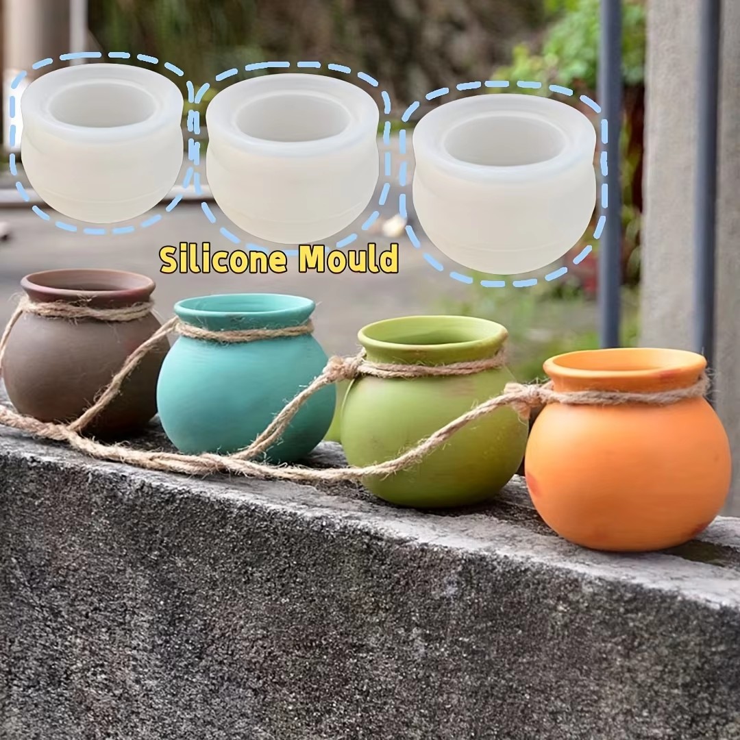 シリコンフラワーポット型、樹脂型、エポキシ型、香り付きキャン - Candle Making Tutorial のレビューと価格