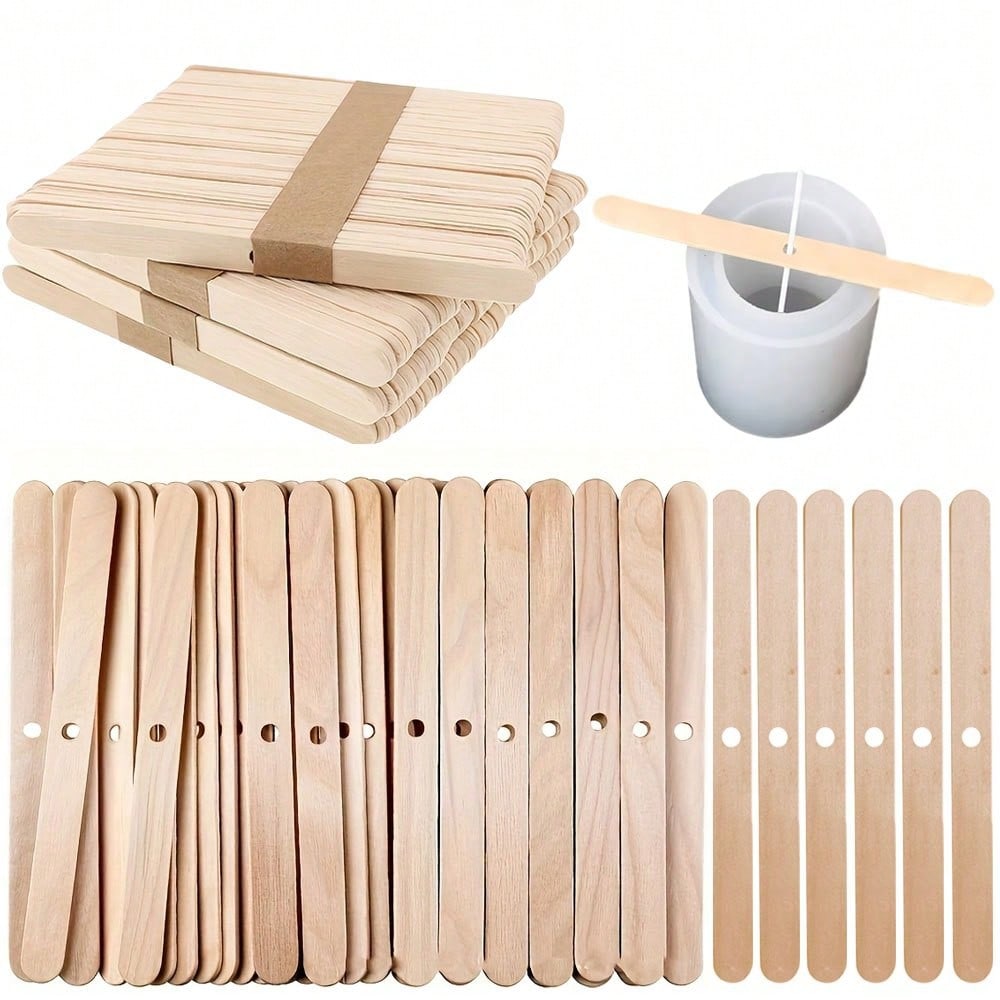 5/10/20/30/50個入り 木製キャンドル芯ホルダー  - Candle Making Kit Diy のレビューと価格